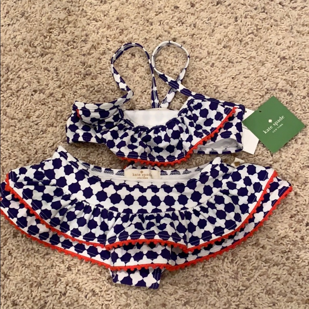 Kate Spade toddler 2 piece swimsuit